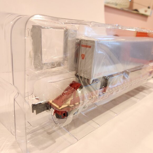 Lionel PRR PS-4 Flat w/40' Trailer Model 6-82844 - Picture 3 of 4